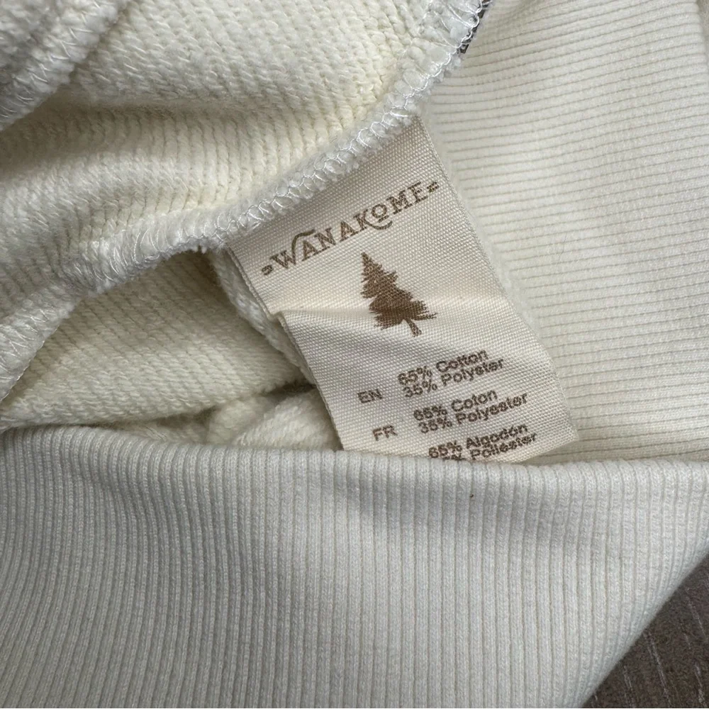 Wanakome Hestia Cowl Neck Zip Up Terry Sweatshirt Size XXL NWT Oatmeal - Picture 13 of 16